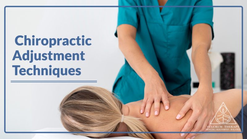 Chiropractic types and techniques used for patients are different based on each person's condition.