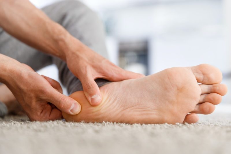 Plantar Fasciitis is caused by inflammation of the plantar fascia tissue.