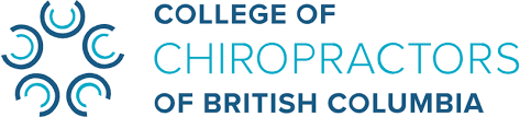 The college of chiropractors of British Columbia, Canada logo